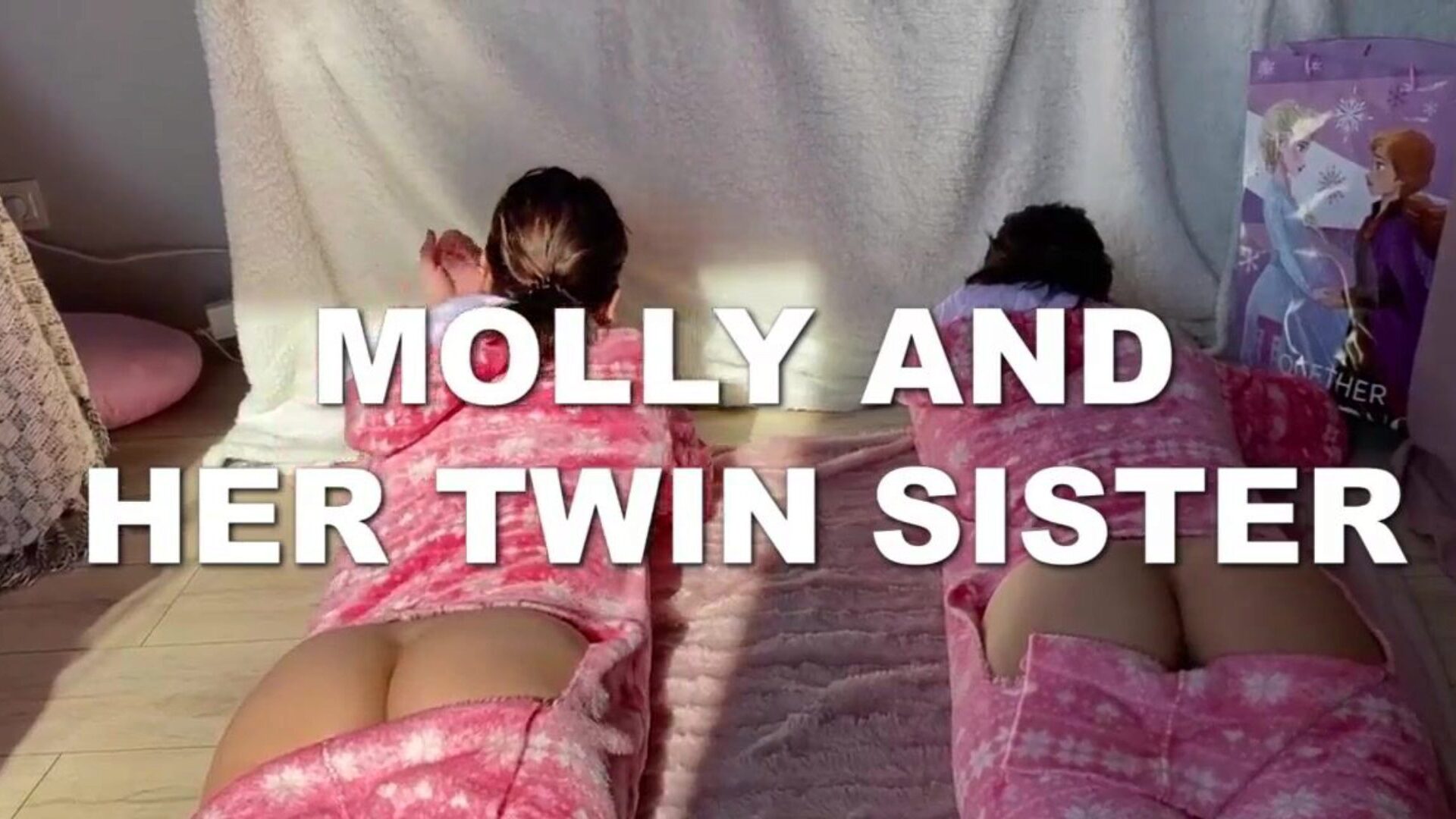 Two Sisters - One Ass - Hot Rimming during the time that urinating