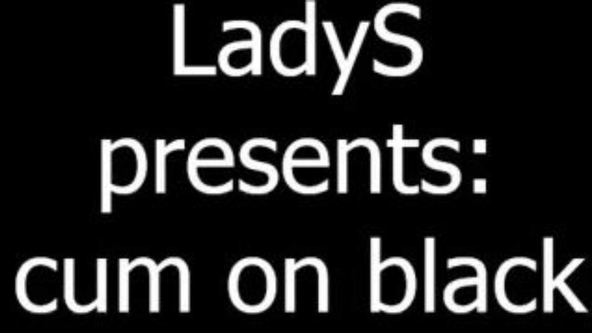LadyS – shoejob jizm on african booties shoejob cum on black butts