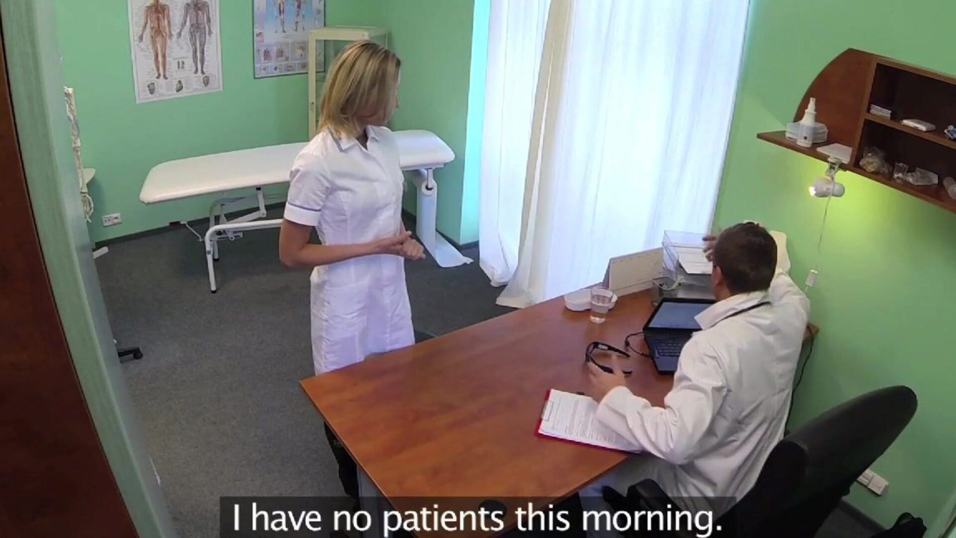 FakeHospital Naughty Blonde Nurse Gets Doctors Full Attention