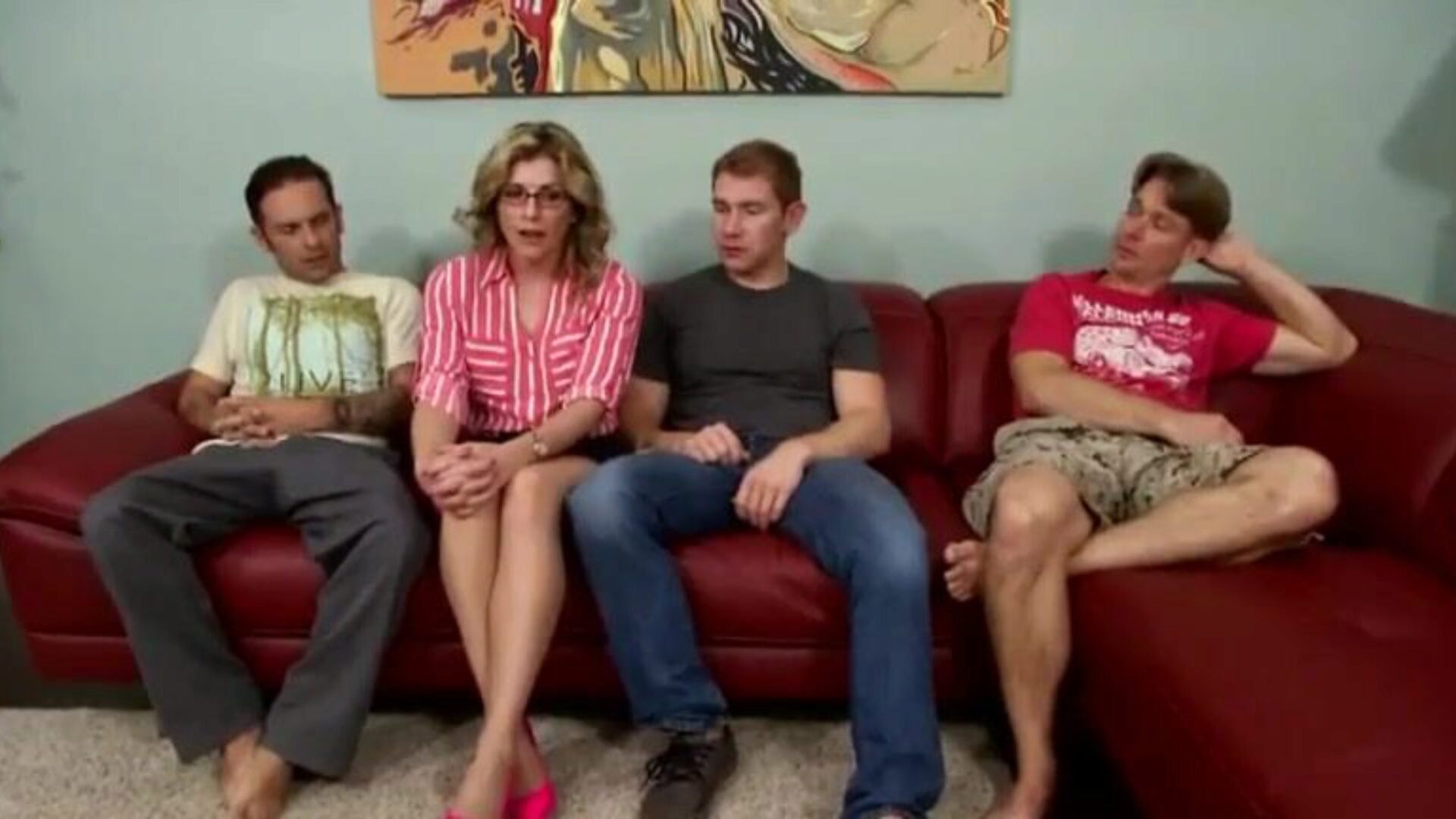 Family Therapy - Cory Follow Hawt Mother Three-Some With Sons