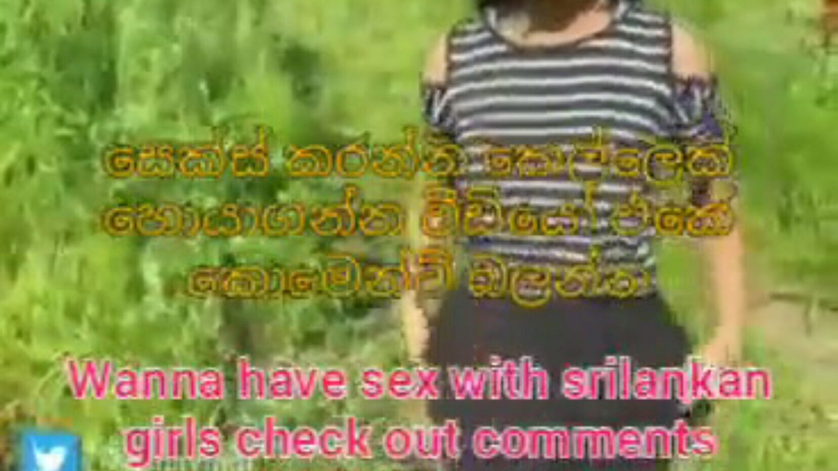 Sri lankan ultra-cute sister piss infrount of brutha