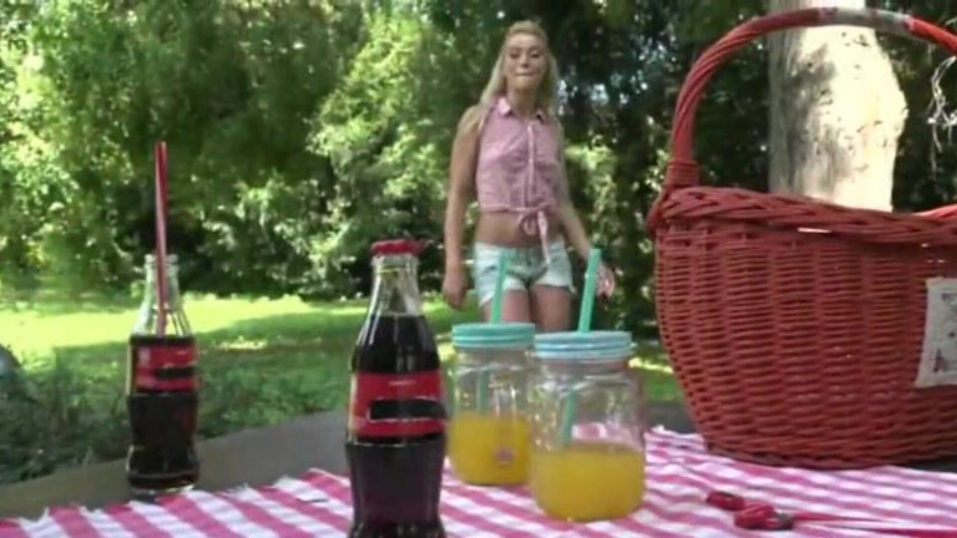 21sextury picnic con dildo anale lesbico per tre ragazze dell'Europa orientale