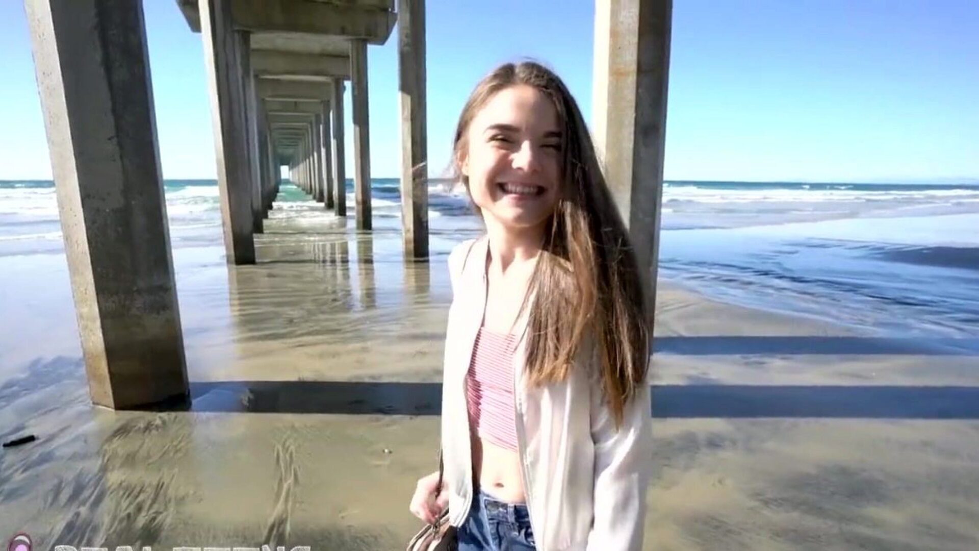 pravi tinejdžeri - nova vruća Megan Marx gadno se dočepa na plaži
