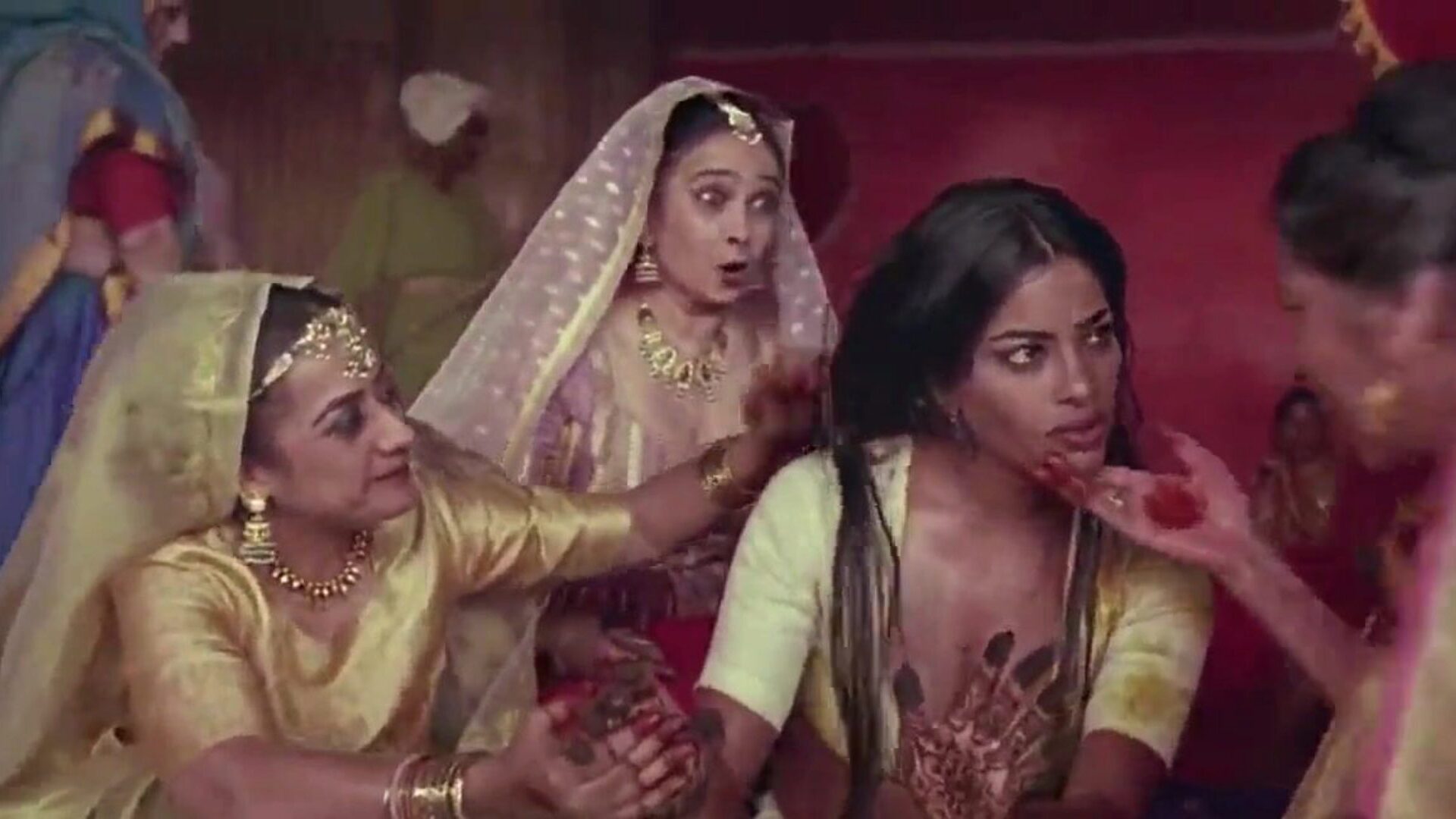 vinheta indiana quente com cenas pornôs de esposa